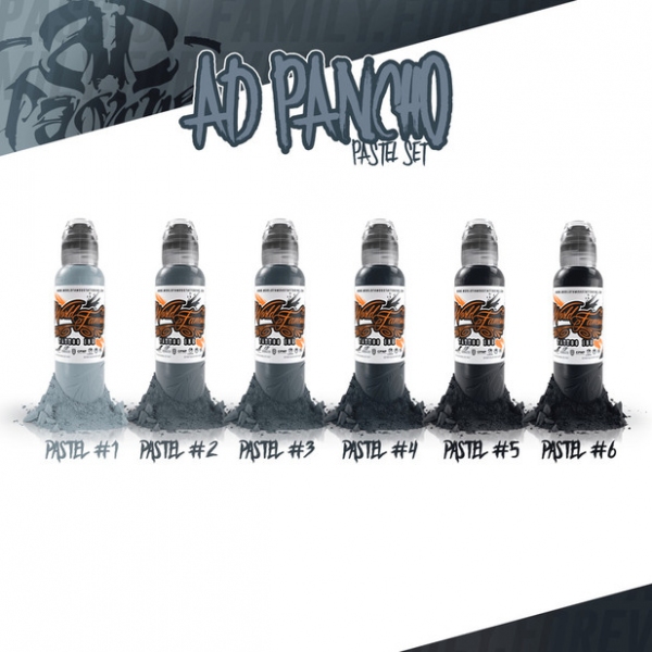 A.D. Pancho pastel 6шт х 30мл